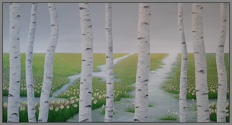 Maximilian Ostermann  | Frühling	180cm x 95cm	2020