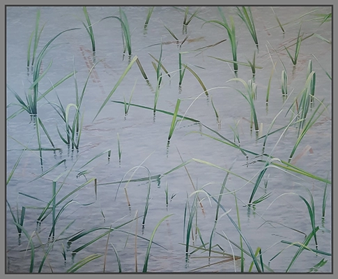 Maximilian Ostermann  | Am Dorfweiher	170cm x 140cm	2021