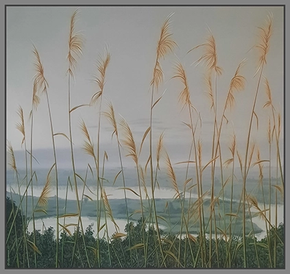 Maximilian Ostermann  |  Ohne Titel	100cm x 95cm	2023