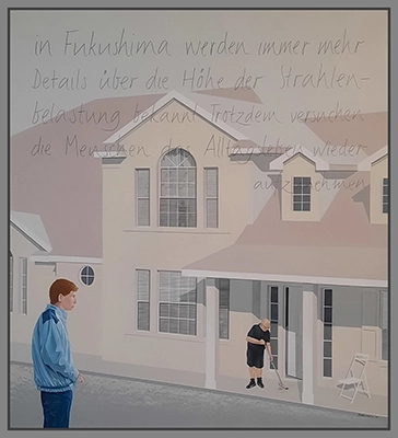 Maximilian Ostermann  |  in Fukushima…	90cm x 100cm	2011