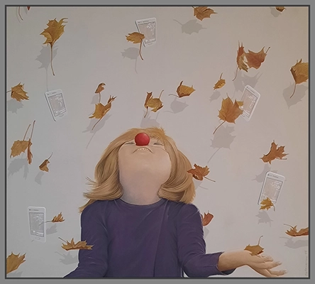 Maximilian Ostermann  |  Kinderfreude	100cm x 90cm	2015