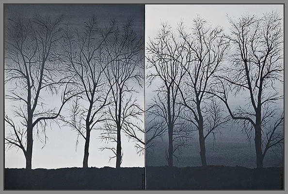 Maximilian Ostermann  |  Am Morgen und am Abend	120cm x 80cm	2016