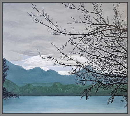 Maximilian Ostermann  |  Bergen ???	90cm x 80cm	2017