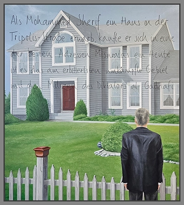 Maximilian Ostermann  |  Als Mohammed Sherit...	90cm x 100cm	2011