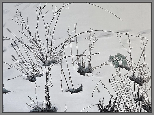 Maximilian Ostermann  |  Neuer Beginn	100cm x 75cm	2021