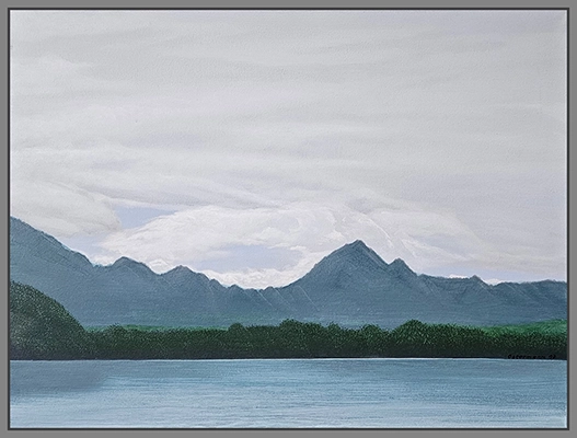 Maximilian Ostermann  |  Ammersee	80cm x 60cm	2017