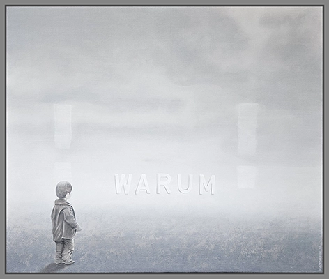 Maximilian Ostermann  |  Warum	100cm x 80cm	2019