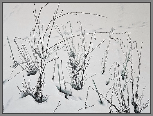 Maximilian Ostermann  |  Der Neubeginn	80cm x 60cm	2021