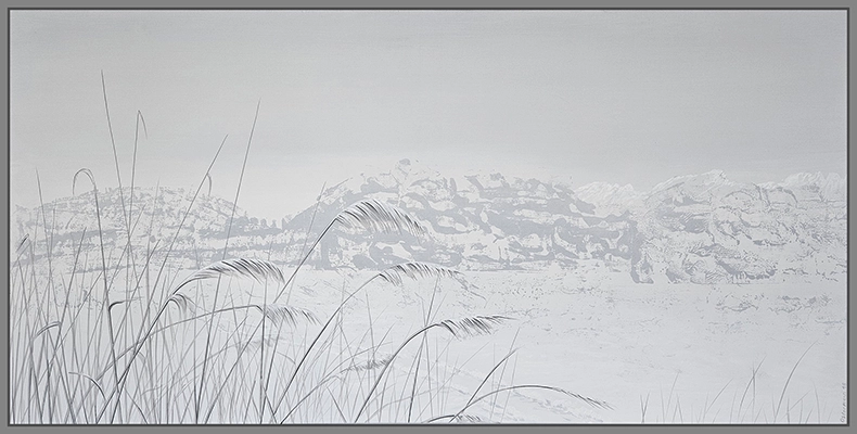 Maximilian Ostermann  |  Winterlandschaft	115cm x 75cm 2018