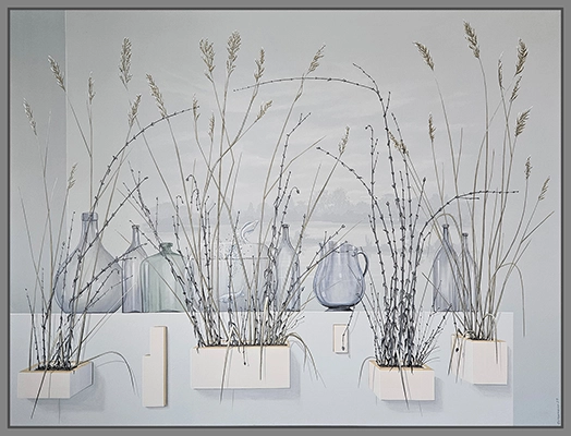 Maximilian Ostermann  | Stillleben am See 145cm x 110cm 2021
